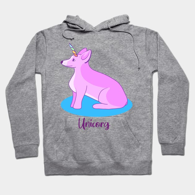 Unicorg Hoodie by KelseyLovelle